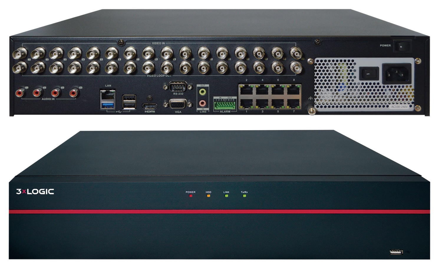 3xLOGIC introduces VIGIL V250 Hybrid NVR